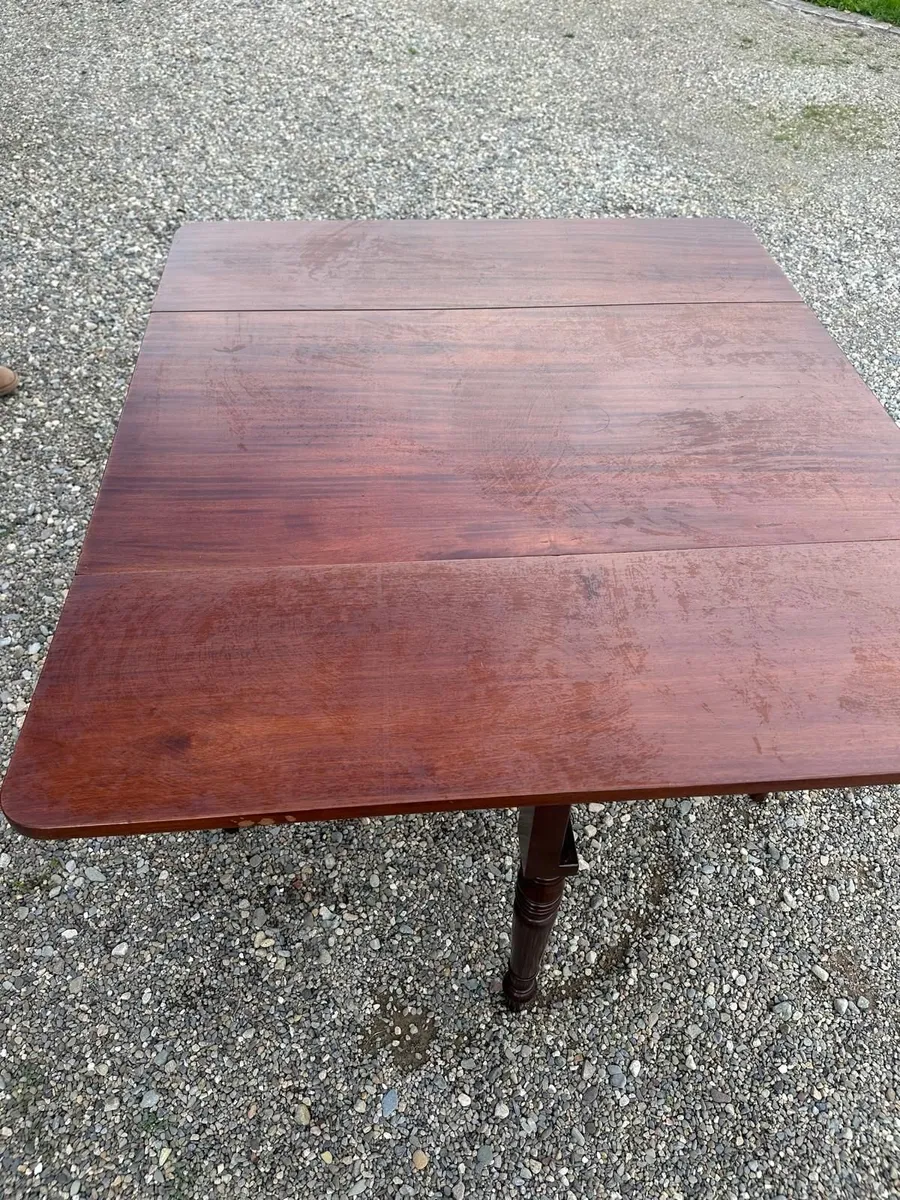 Victorian Drop Leaf Table - Image 4
