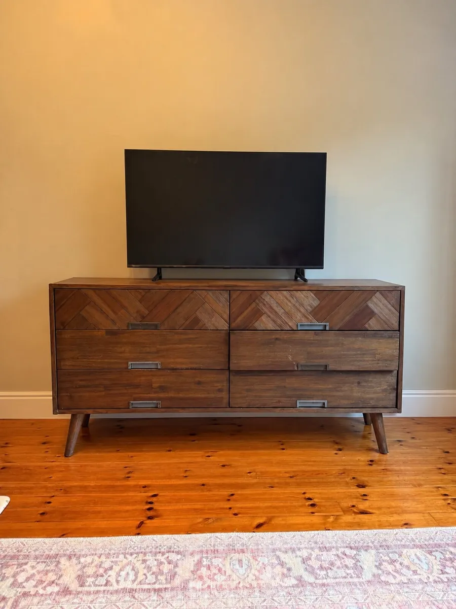 Aston Wooden Chest of Drawers - Image 1