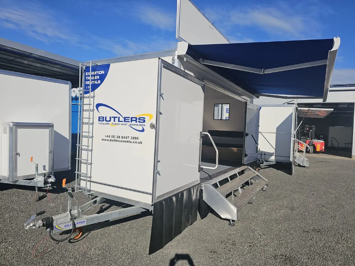 Butlers 16' Second Hand Exhibition Trailer - Image 1