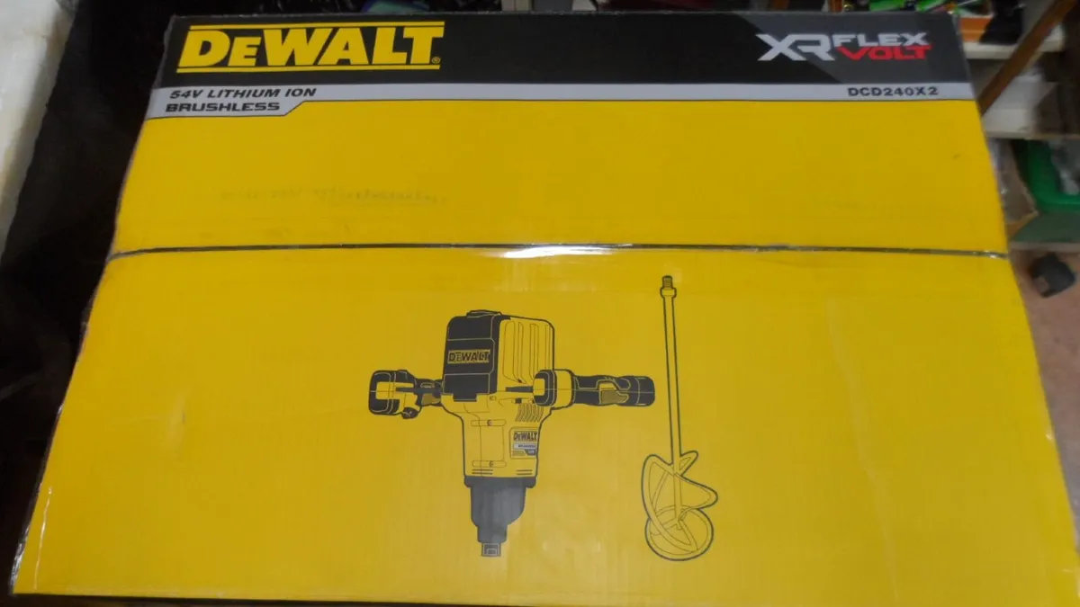 DeWalt Paddle Mixer (New In Box) (DCD240X2) - Image 2