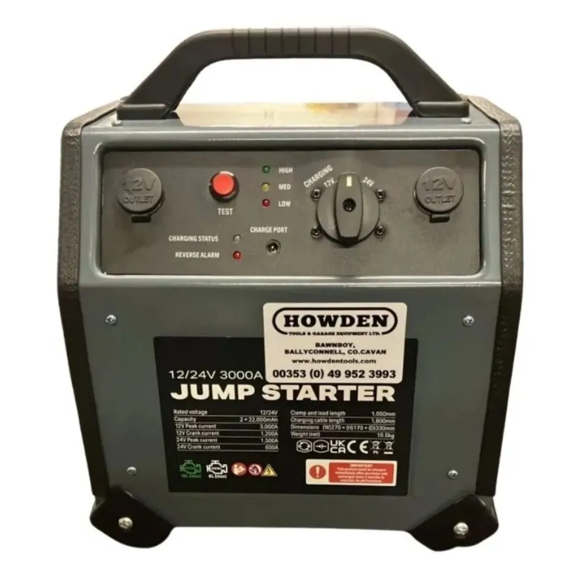 Booster Rescue PAC 3000Amp 12V/ 24V - Image 1
