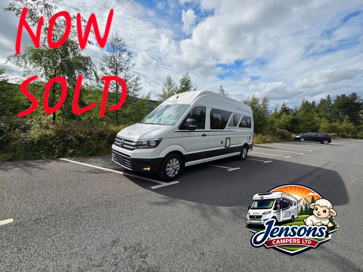 2023 HOBBY MAXIA VAN VW CRAFTER DSG ONLY 3500KMS - Image 1