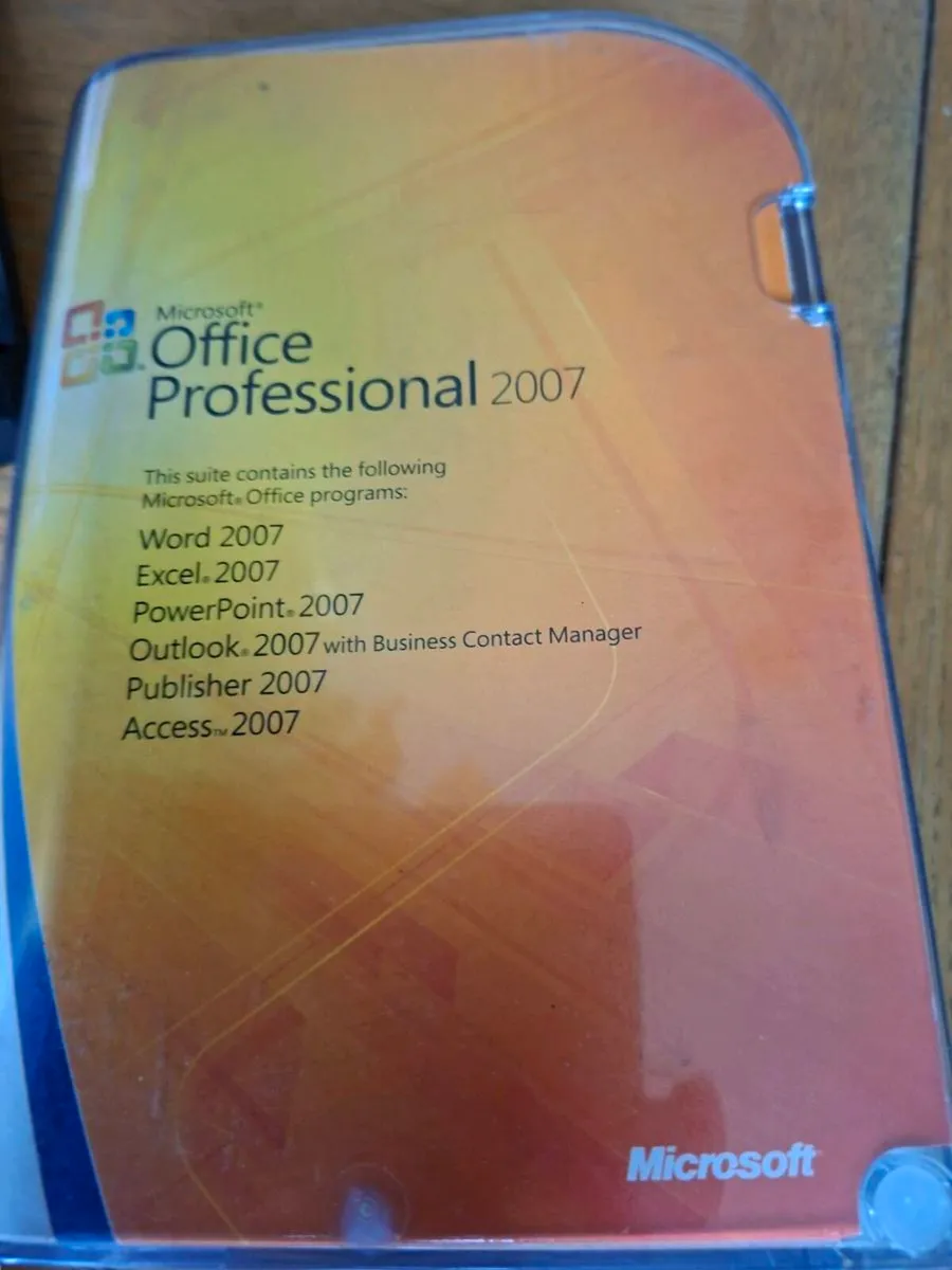 Microsoft Office Professional 2007 - Image 1