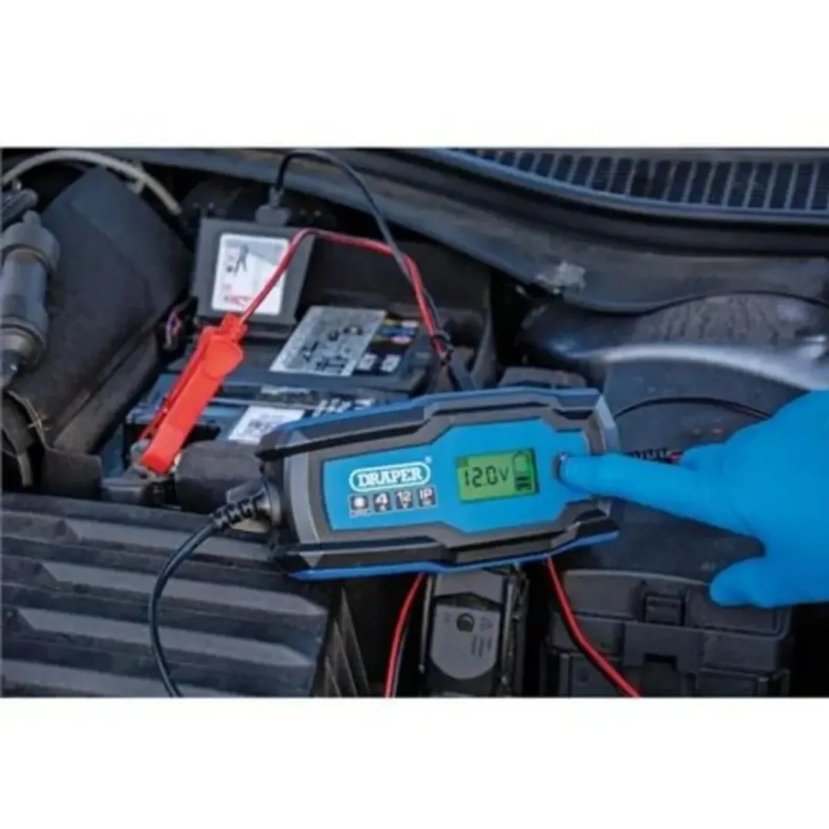 Draper Smart Trickle Battery Charger 4A 12V - Image 2