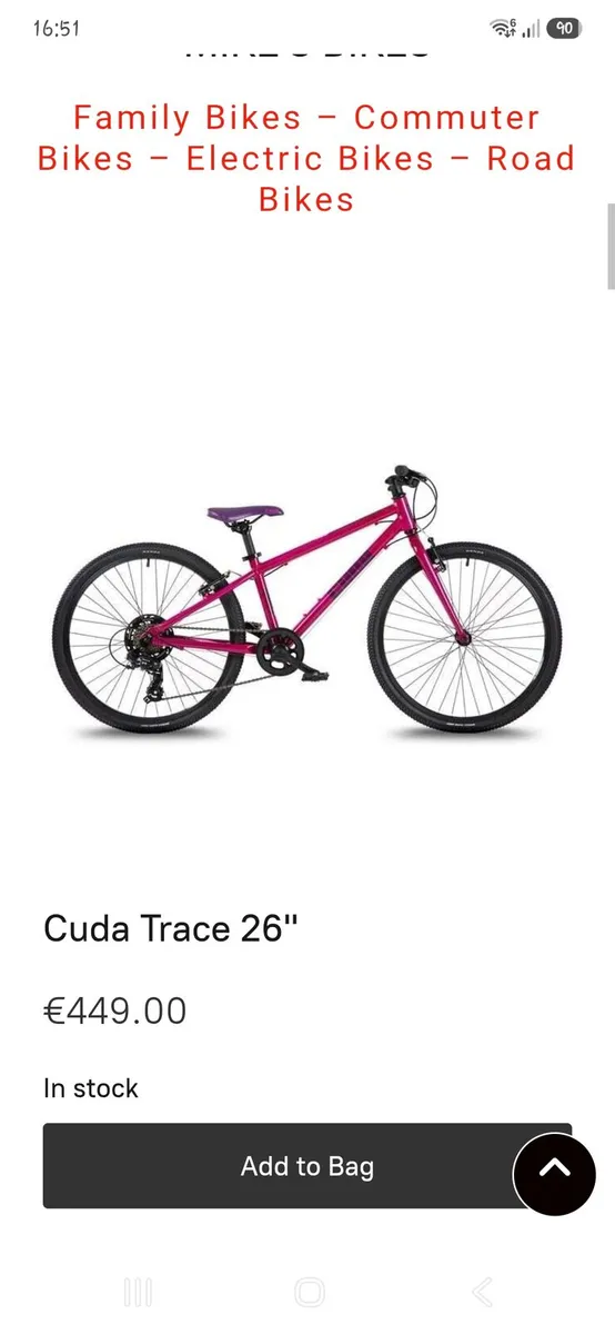 CUDA kids bike 24inch - Image 4