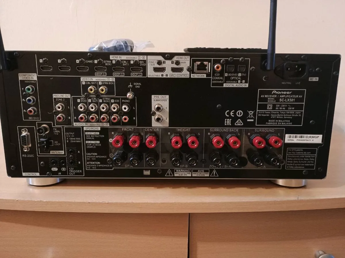 Pioneer SC-LX501 AV Receiver - Image 1