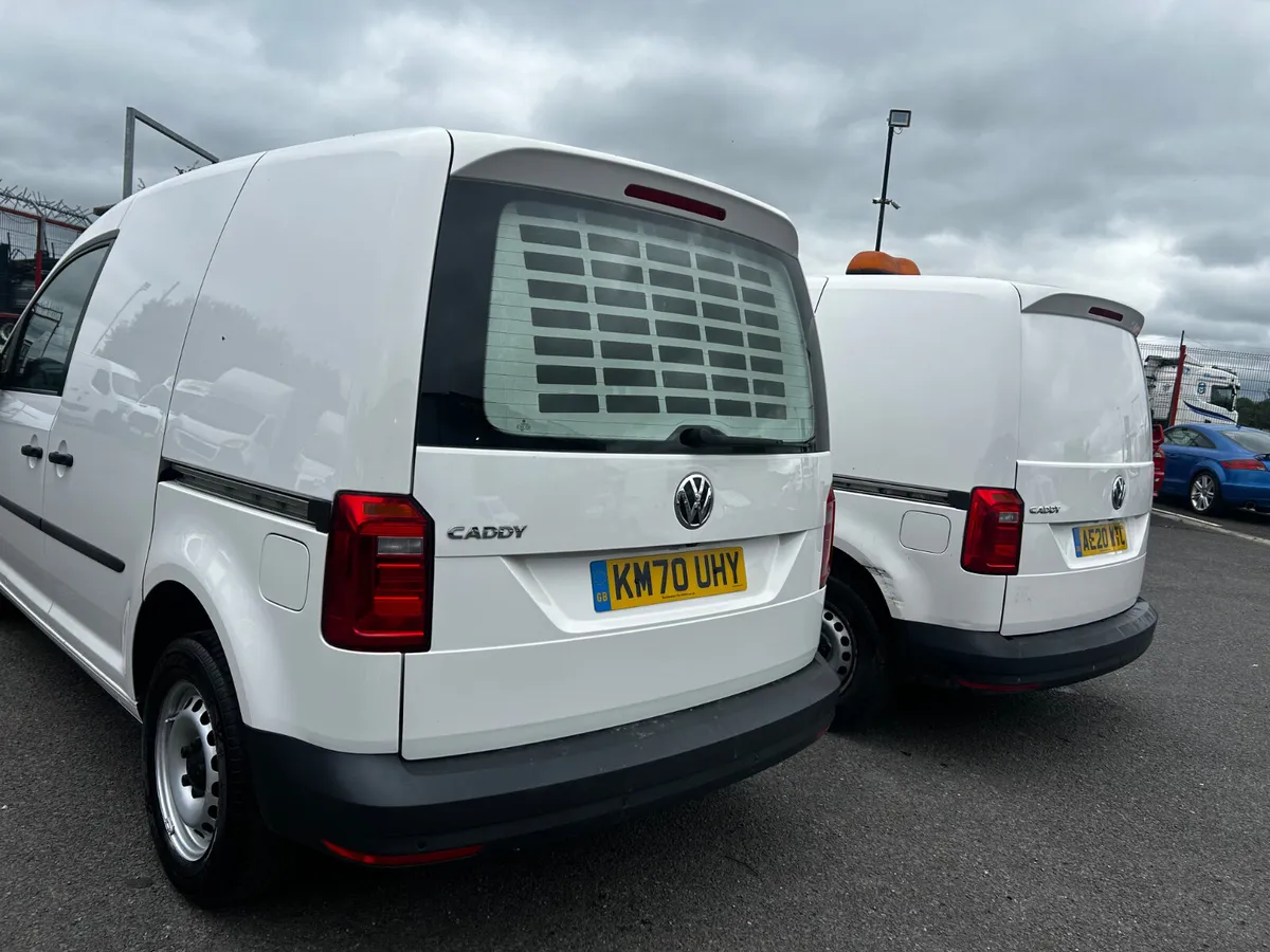 CHOICE OF 2 Volkswagen Caddy 2020 Vans - Image 3