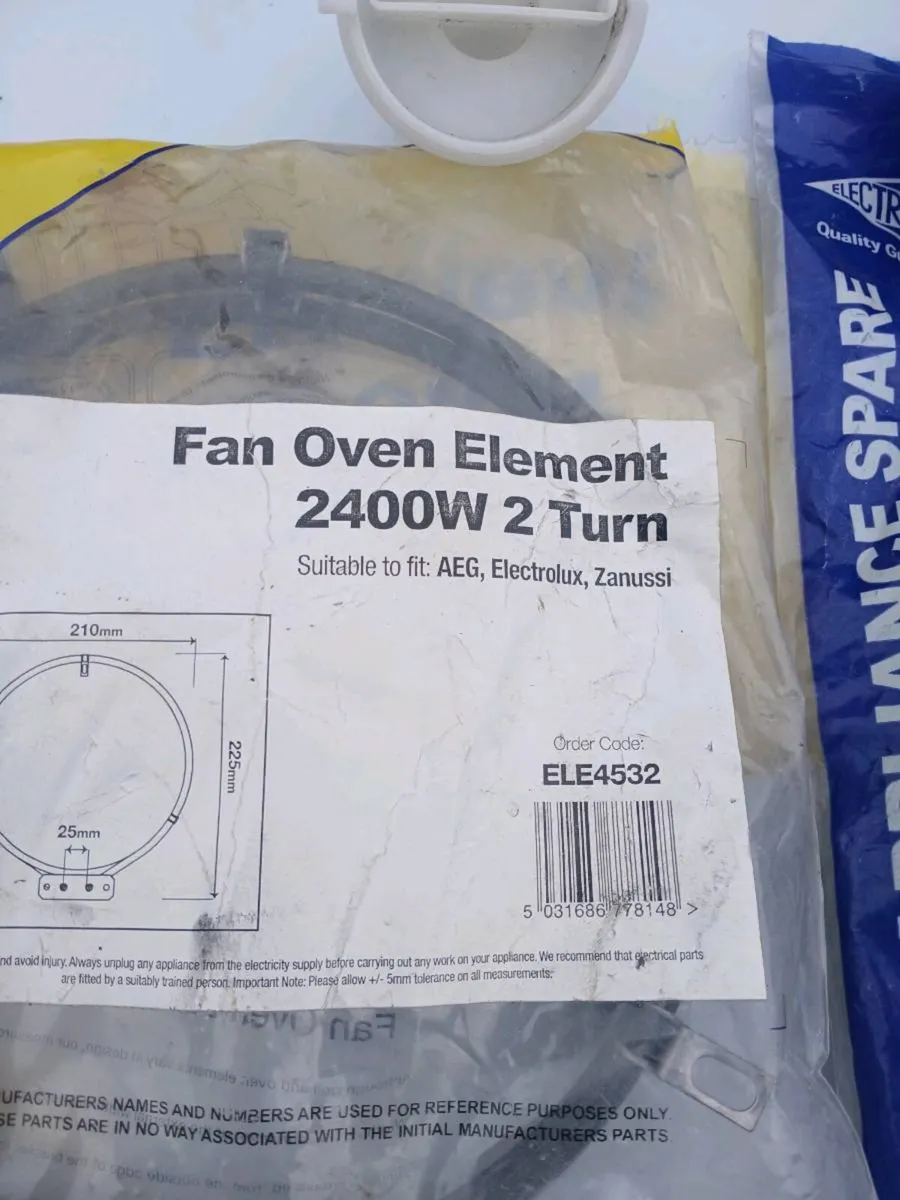 Parts for washing machine  cooker  tumble dryer - Image 1
