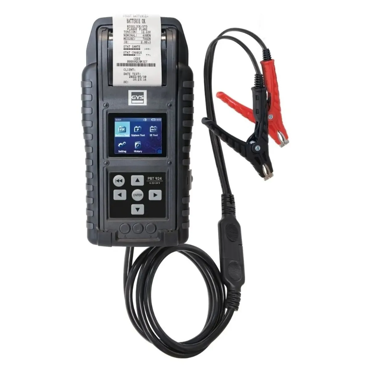 Gys Battery Tester & Printer 6/12/24V - Image 1