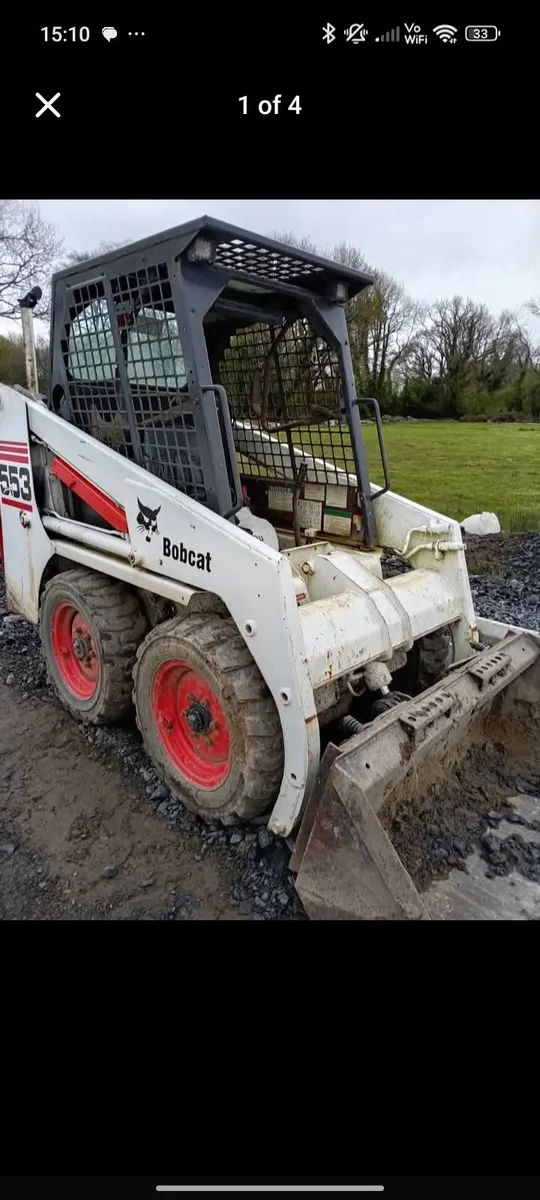 Bobcat skid steer - Image 1