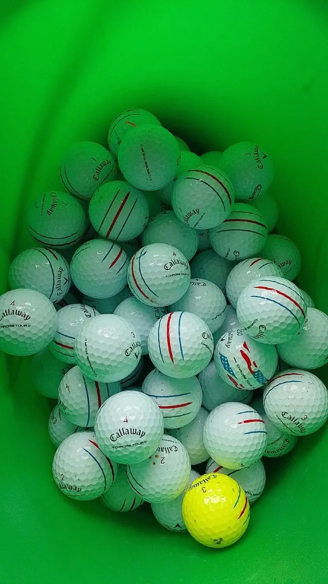 JJ'S CORK GOLF BALLS - CALLAWAY TRIPLE TRACKS - Image 2