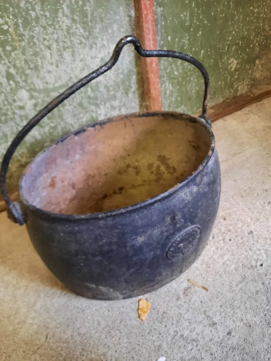 Large antique pot - Image 1