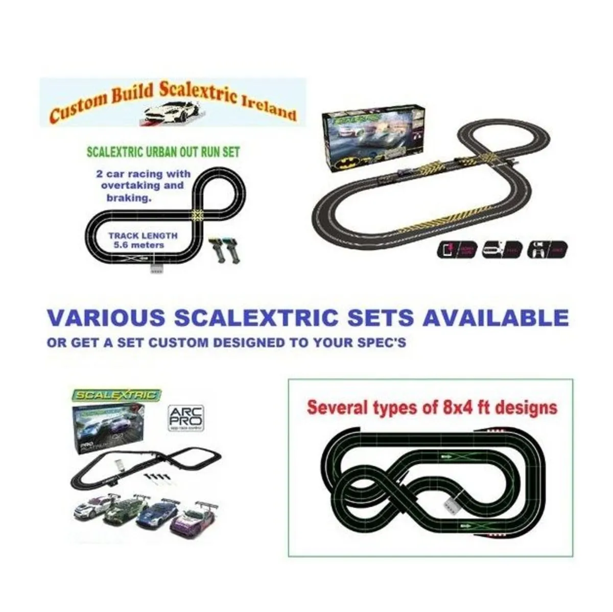 Various Scalextric Sets for sale. New or Used Sets - Image 4