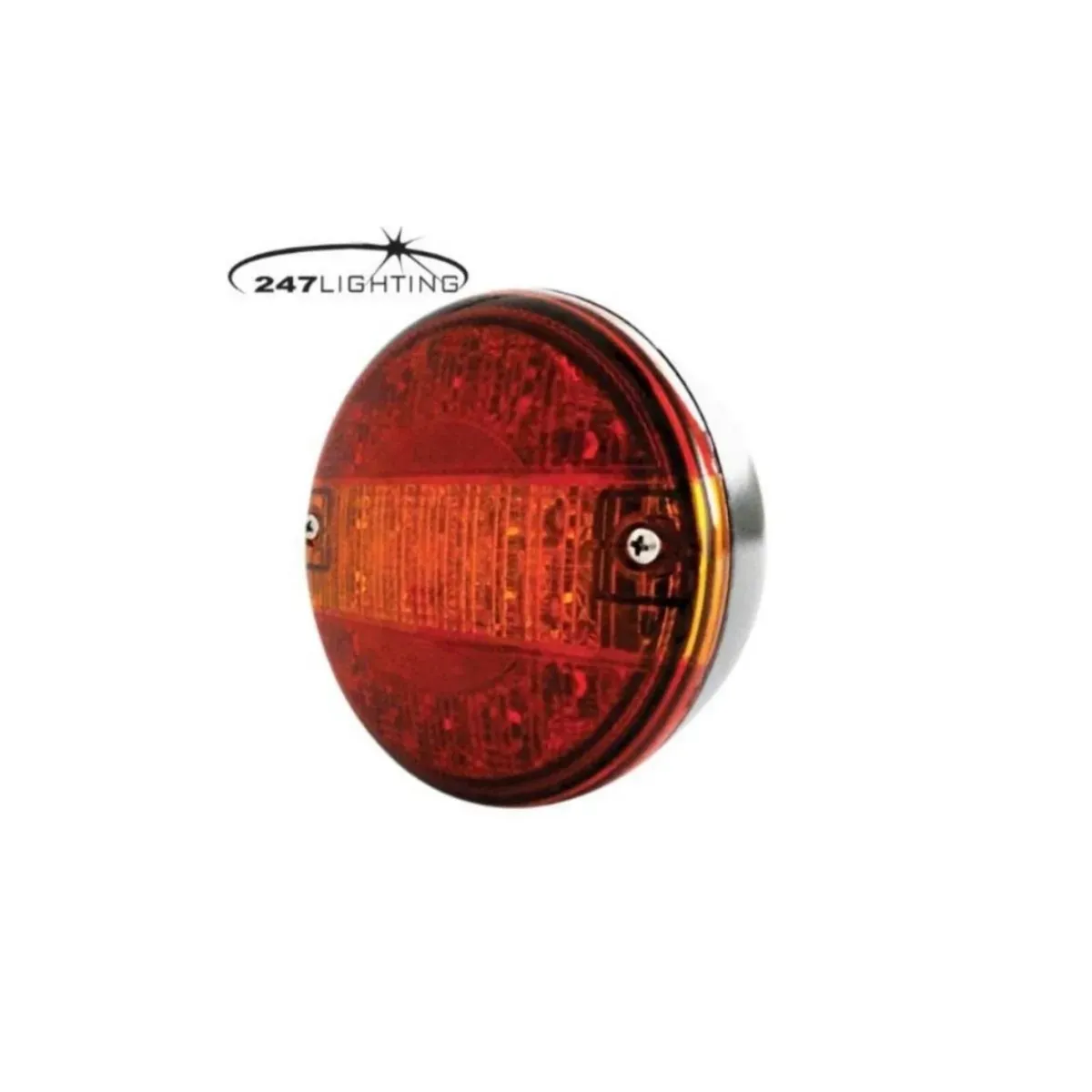 Round Multifunctional Tail Light 12/24V - Image 1