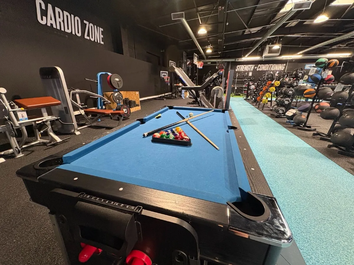 Hit Sport Revolver Games Table | Pool/Air Hockey - Image 2