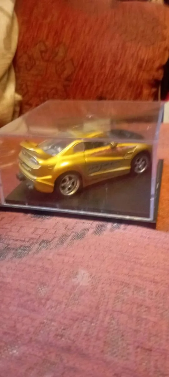 SLAP JACKS  TOYOTA  SUPRA GOLD   DIE-CAST MODLE  . - Image 3