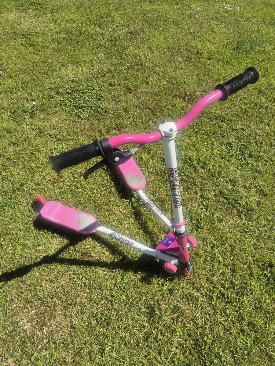 Flicker scooters pink & blue for sale - Image 3