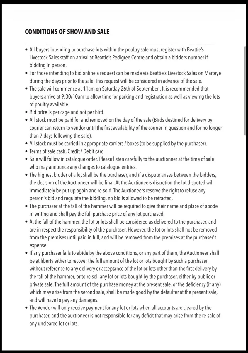 Major Reduction Sale on Behalf of Ryan McLaren - Image 3