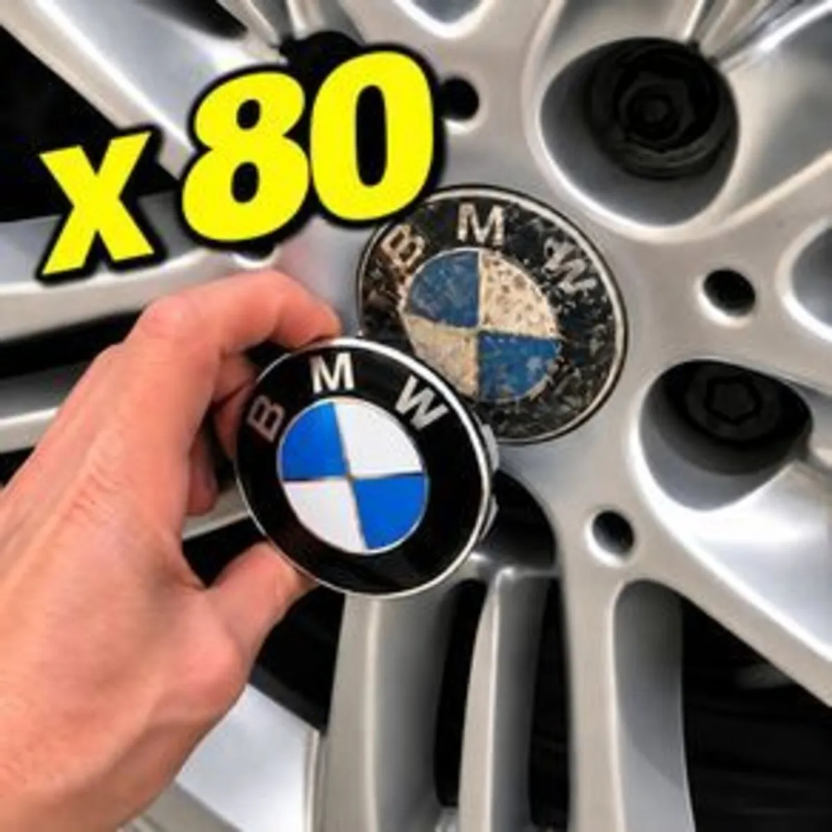 x 80 caps) BMW Centre Caps (FREE POST)