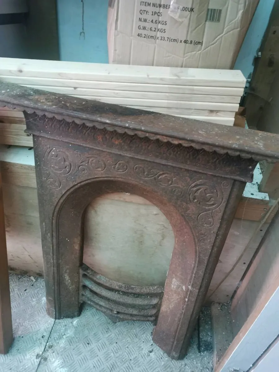 cast iron fireplace - Image 1