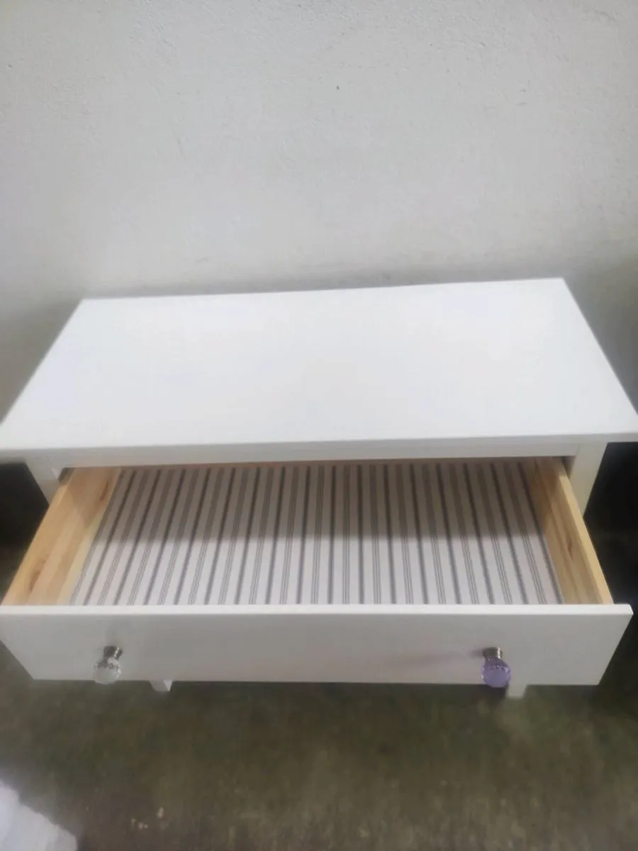Chest of 3 drawers Hemnes white - Image 2