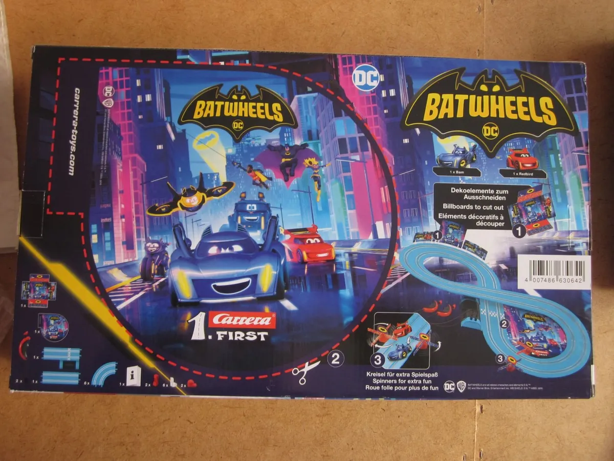 Carrera First DC Batwheels Scalextric Car Track - Image 2