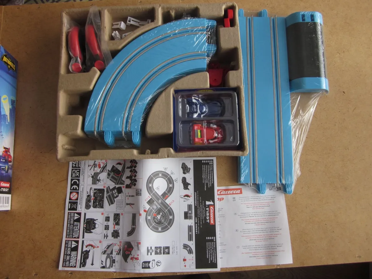 Carrera First DC Batwheels Scalextric Car Track - Image 3