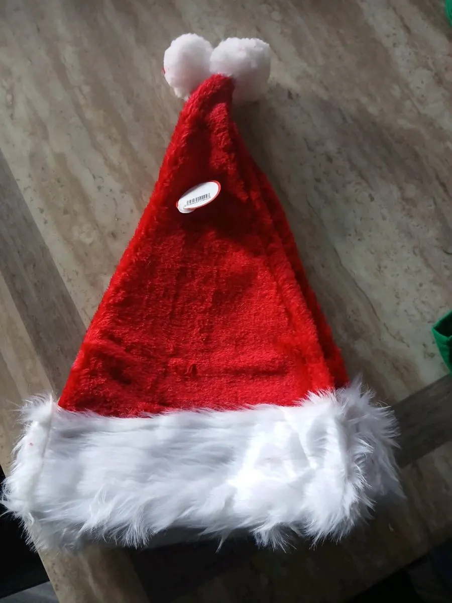 CHRISTMAS STOCK SANTA SUITS HATS ELF HATS - Image 3