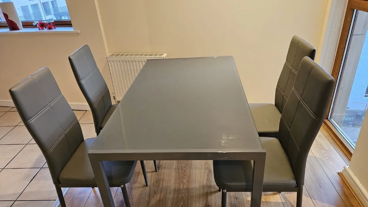 Corner convertible sofa bed,Dining table &chairs - Image 2