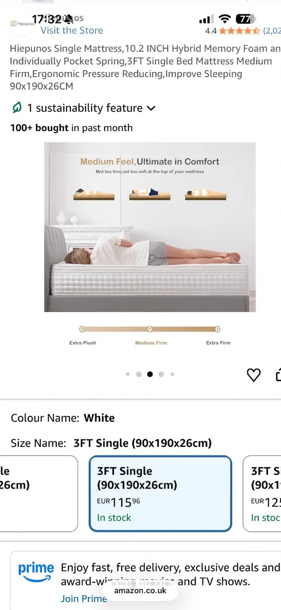 Hiepunos Single Mattress - Image 2