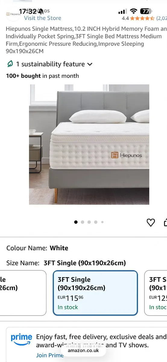 Hiepunos Single Mattress - Image 3