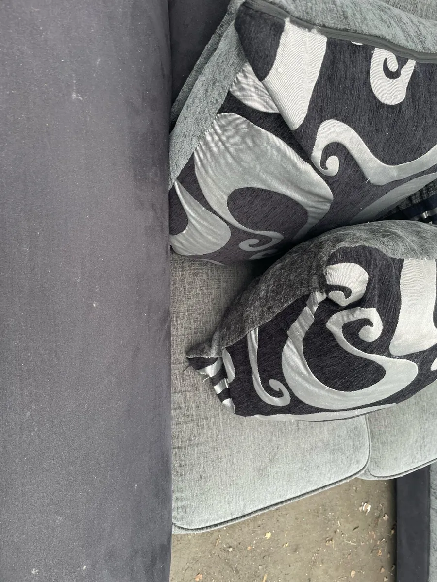 Grey Dfs Corner sofa - Image 2