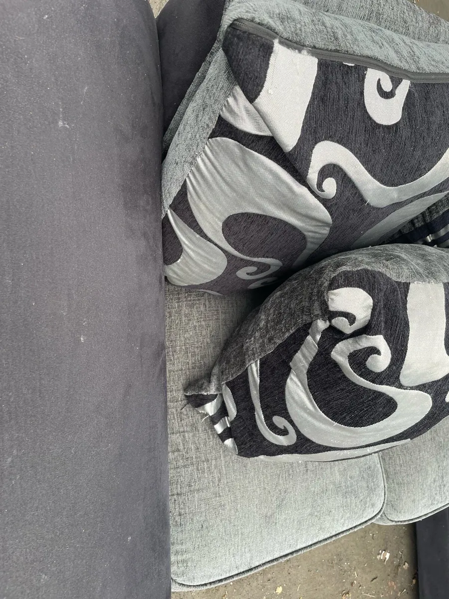 Grey Dfs Corner sofa - Image 3