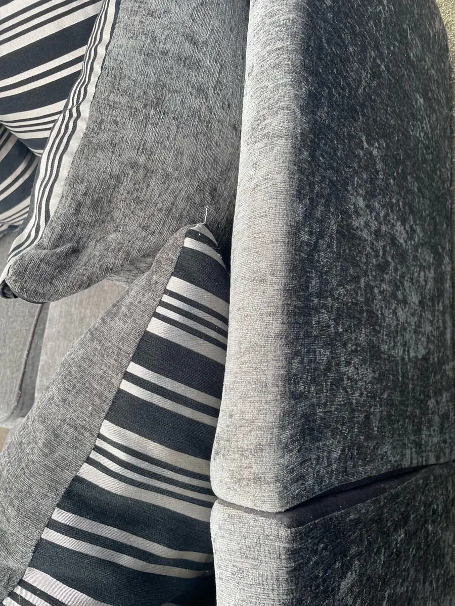Grey Dfs Corner sofa - Image 4
