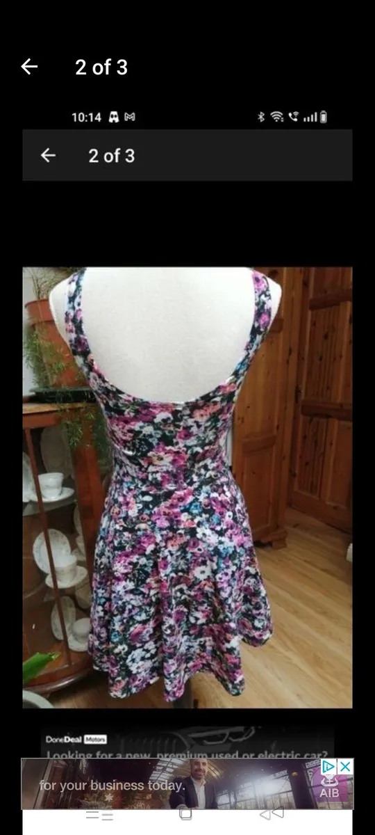 Villa stretch sun dress new with tags size 8. Xs. - Image 2