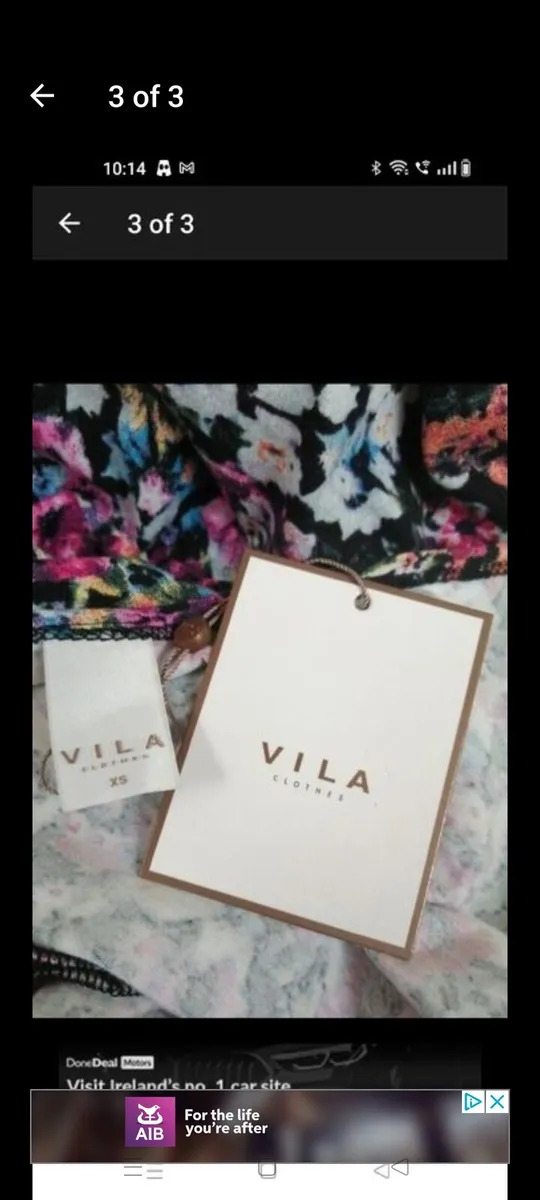 Villa stretch sun dress new with tags size 8. Xs. - Image 3