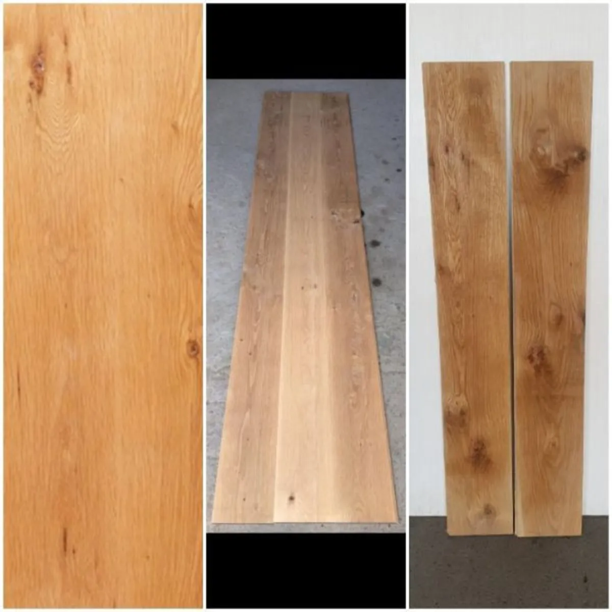Solid – Oak Wide Board  Price per m2 - Image 1