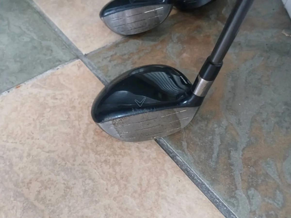 Mavrick  driver 3 wood and5 wood all perfect condi - Image 3