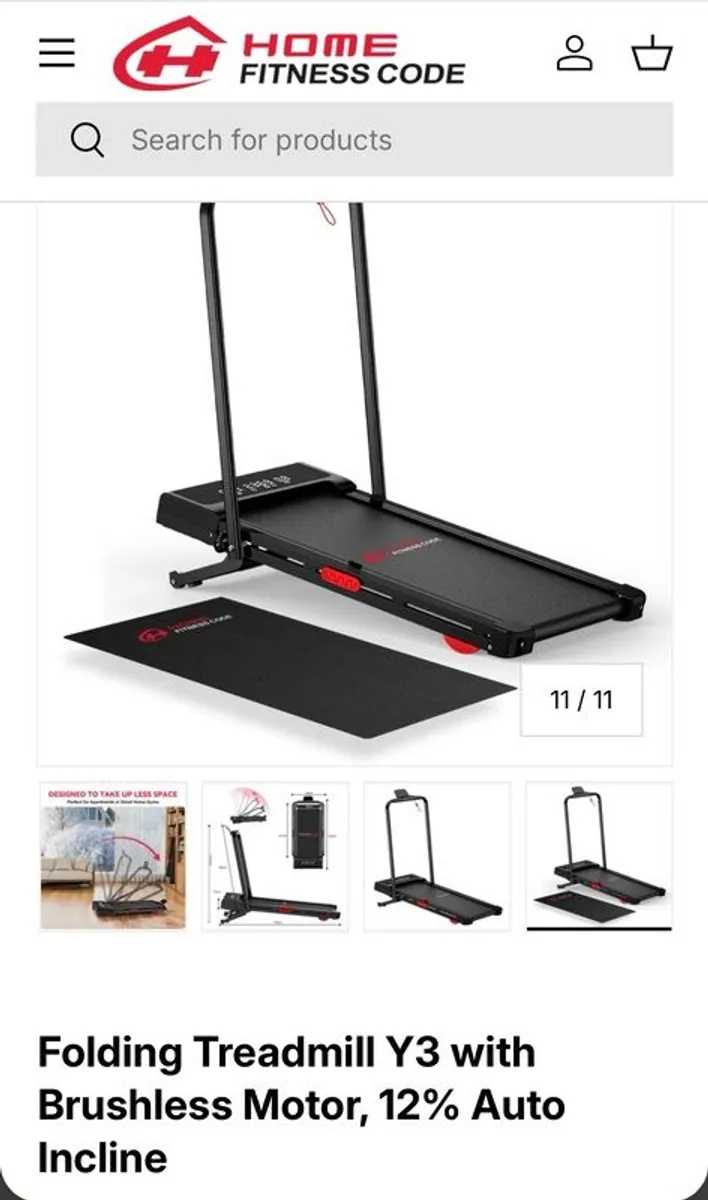 Foldable Treadmill-Brand New, Sealed & Unused - Image 1