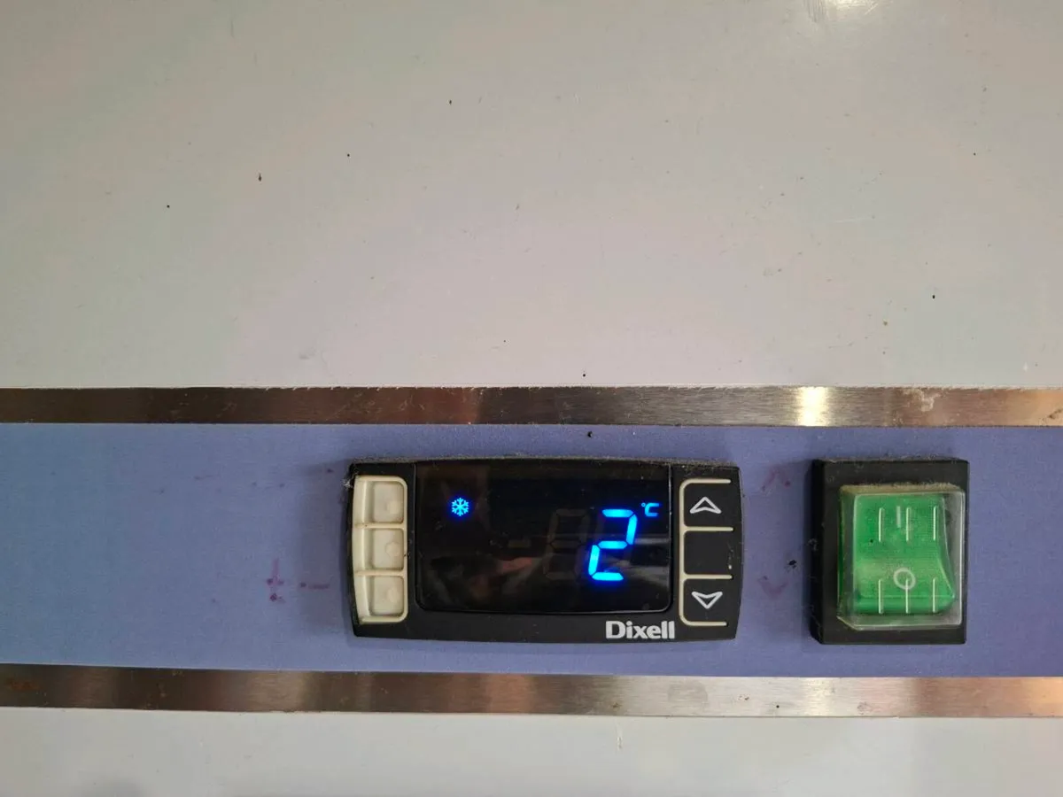 Professional Double Door Stainless Steel Fridge - Image 4