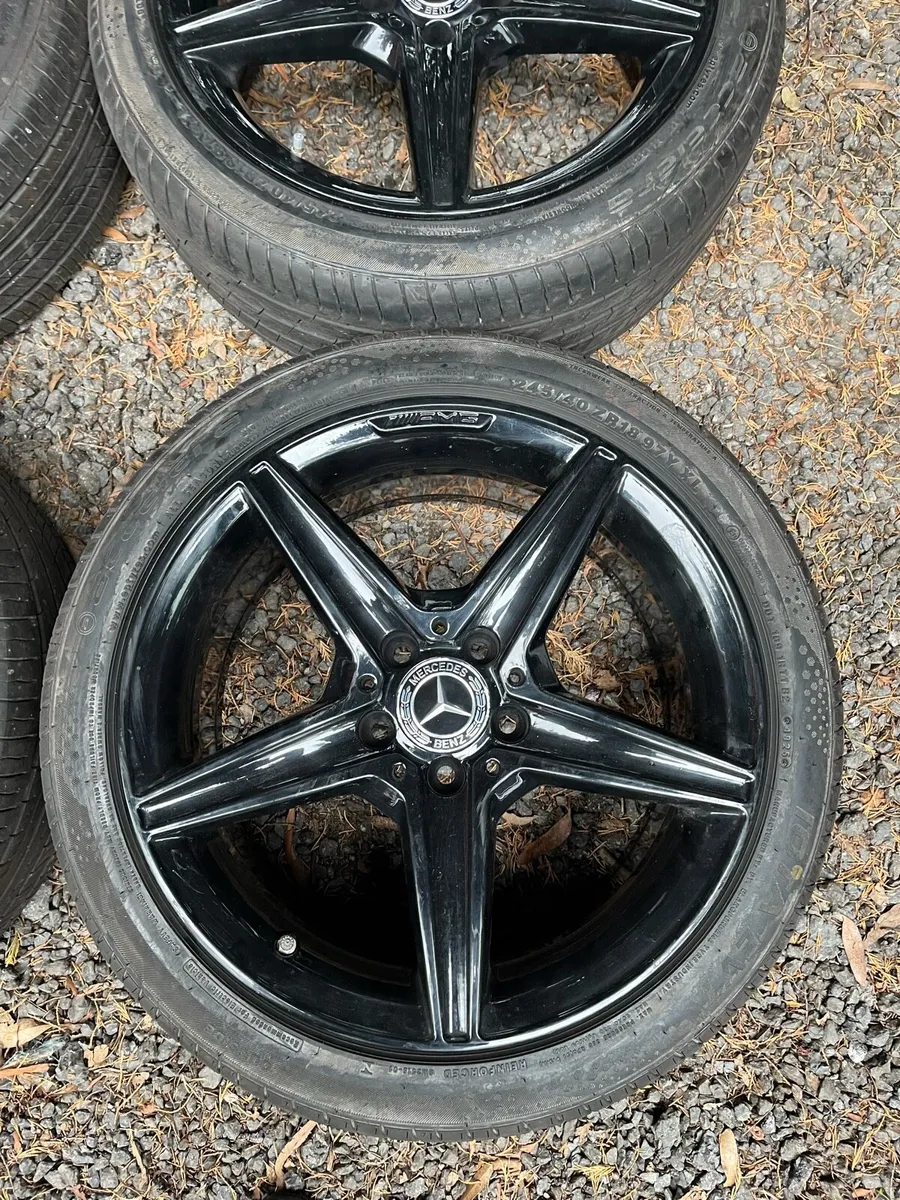 18’ Genuine Mercedes AMG 5x112 alloy wheels - Image 4