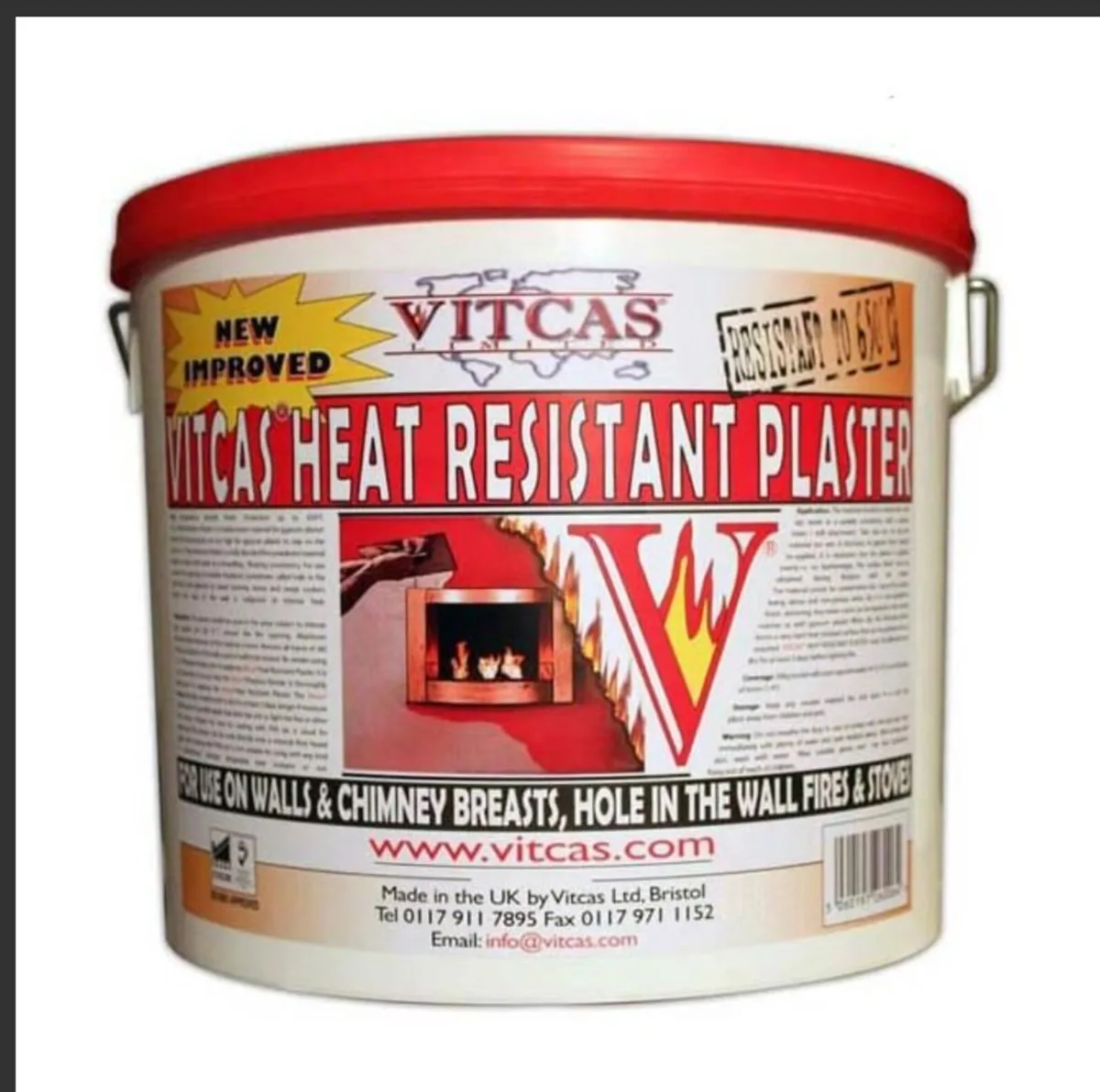 Heat resistant plaster and renderer - Image 1