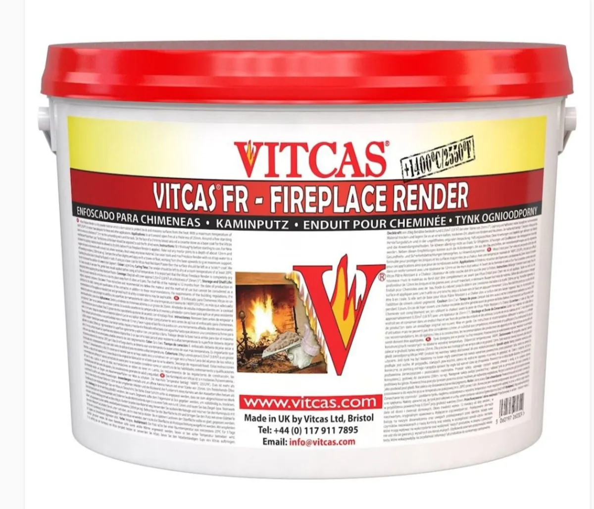 Heat resistant plaster and renderer - Image 2