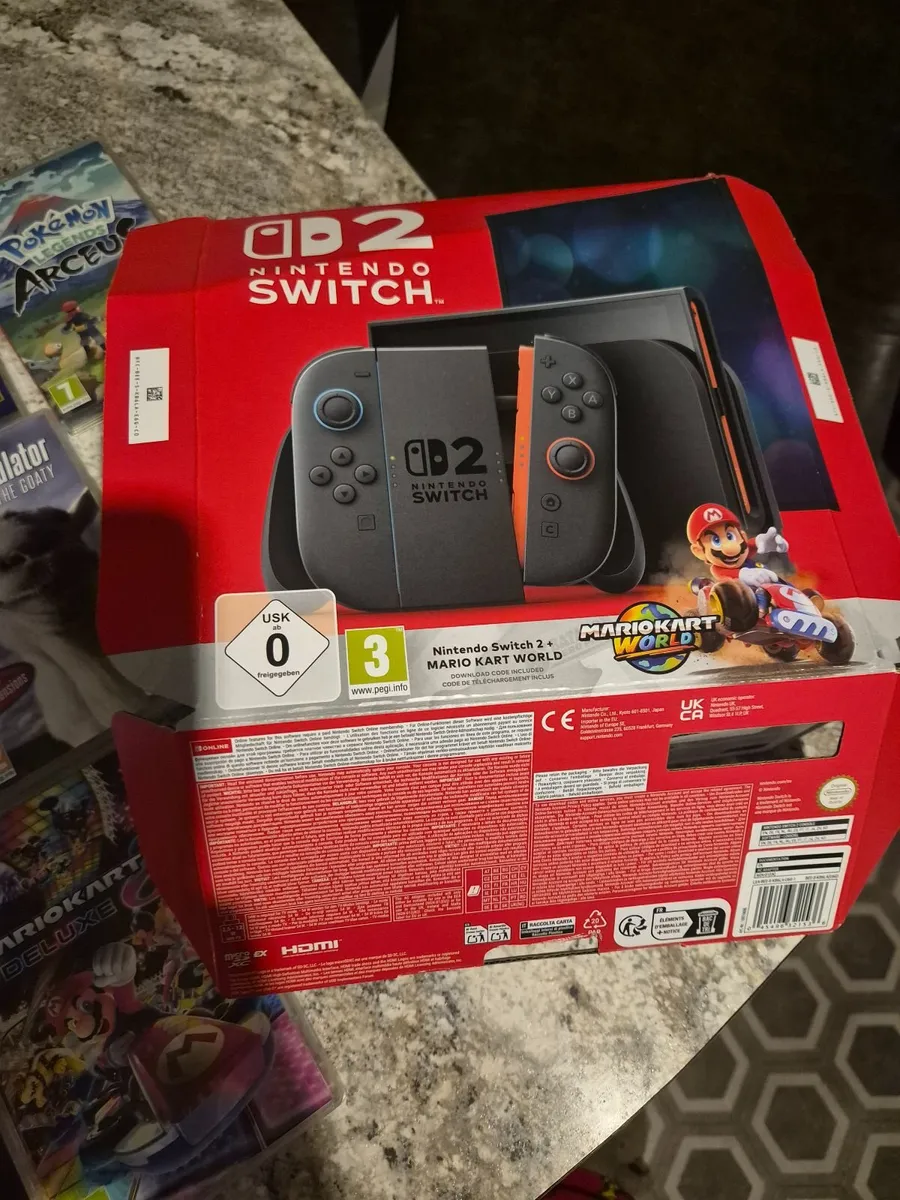 Nintendo switch 2 with games - Image 4