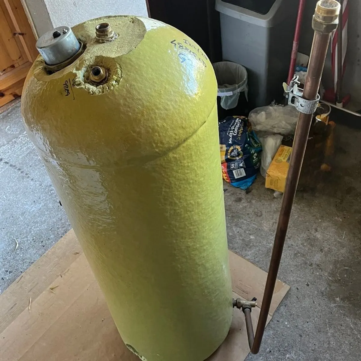 Copper cylinder 48x15 Open Vented - Image 2