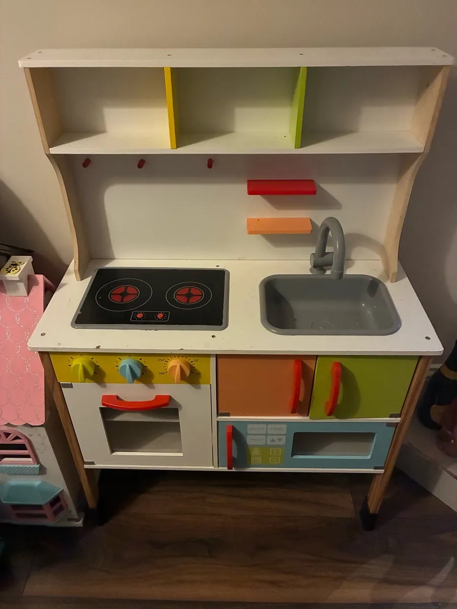 Lidl Playtive Junior Wooden Play Kitchen - Image 1