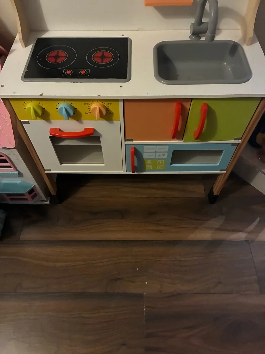 Lidl Playtive Junior Wooden Play Kitchen - Image 3