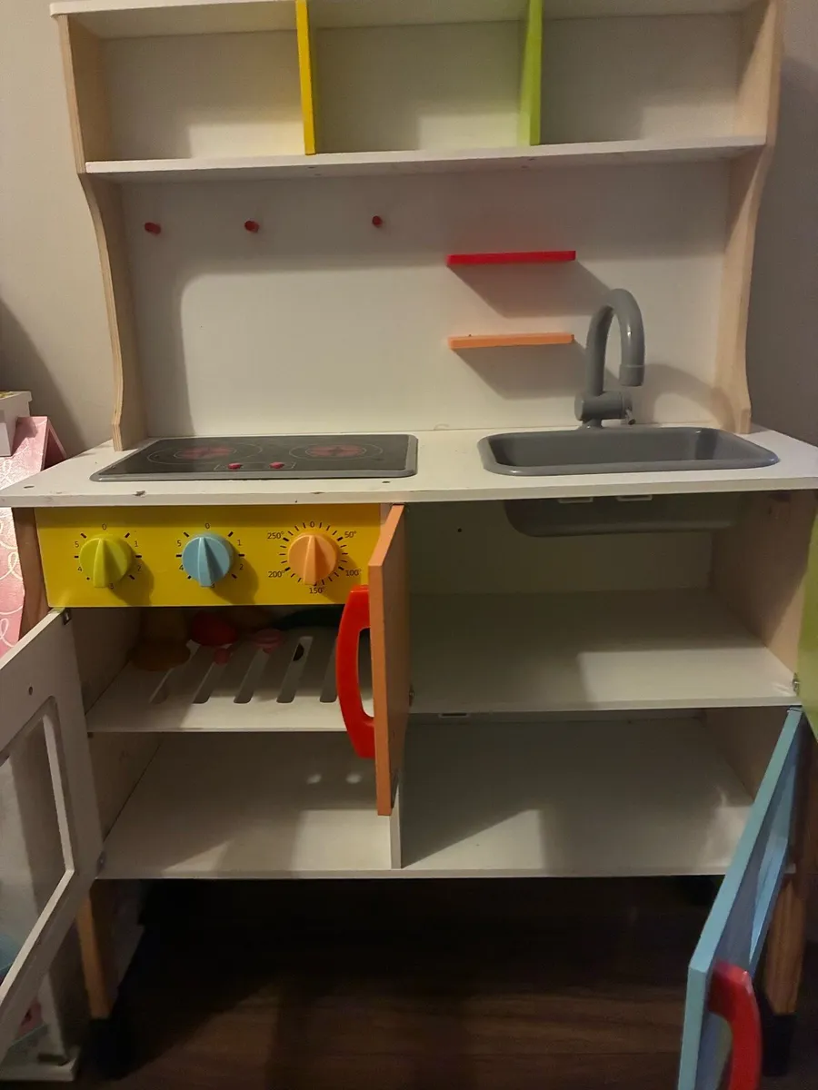 Lidl Playtive Junior Wooden Play Kitchen - Image 4