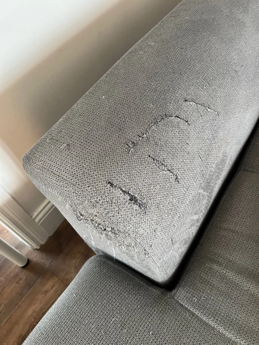 Large Grey Corner Sofa / Sofa Bed - Image 4