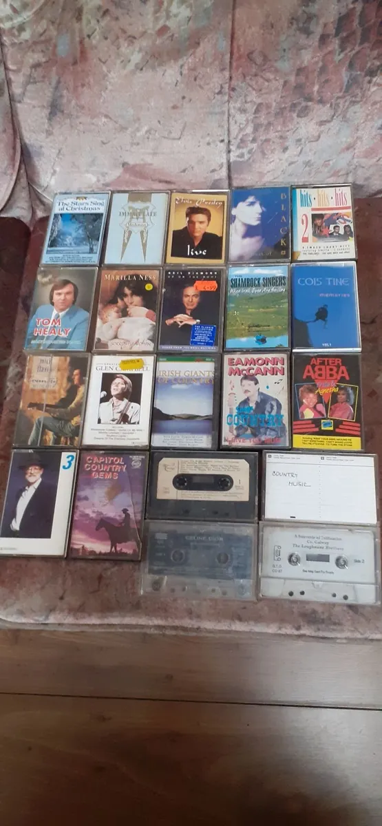 Various original tape cassettes-music-40 pieces - Image 1